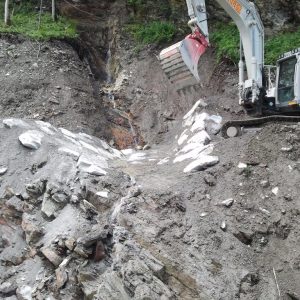 Erneuerung Gerinneverbauung Graben Untersteintunnel I