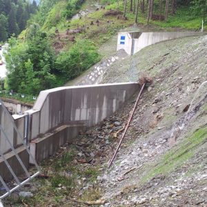 Erneuerung Gerinneverbauung Graben Untersteintunnel I