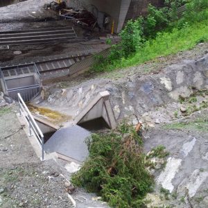 Erneuerung Gerinneverbauung Graben Untersteintunnel I