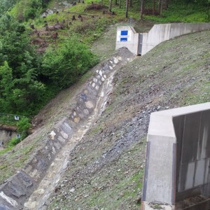 Erneuerung Gerinneverbauung Graben Untersteintunnel I