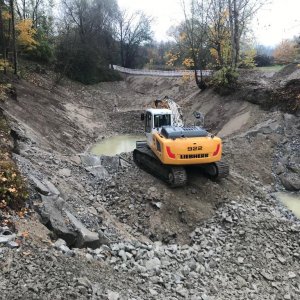 Rampe Aschach Karling Fluss-km 10,088