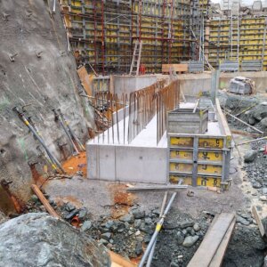 Verstärkung Tosbecken KW Hollersbach