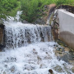 Verstärkung Tosbecken KW Hollersbach